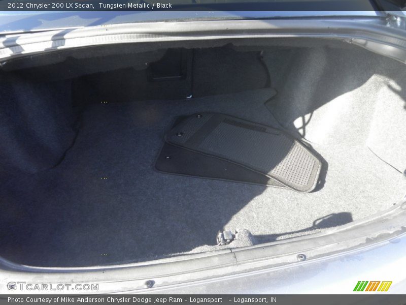 Tungsten Metallic / Black 2012 Chrysler 200 LX Sedan