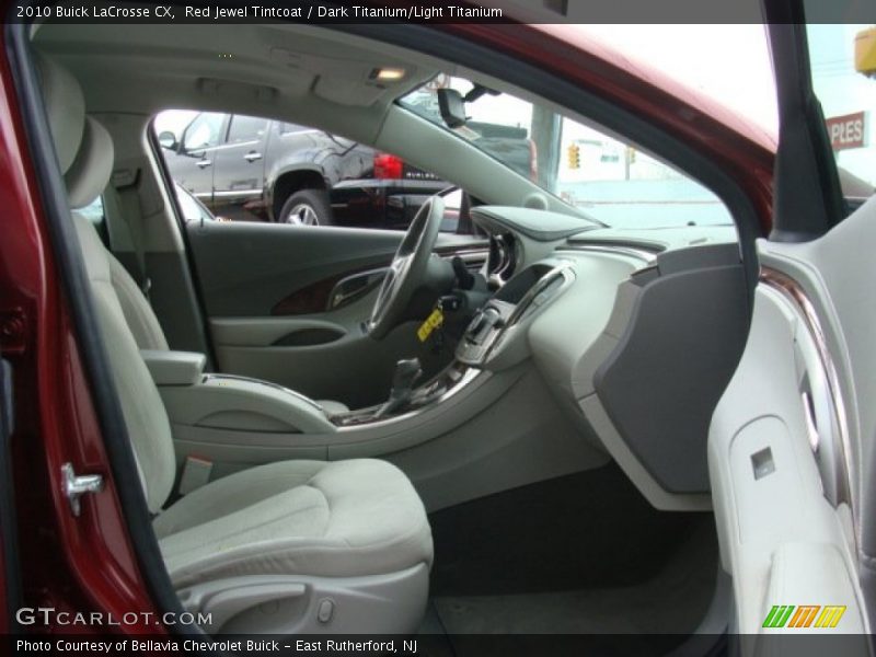 Red Jewel Tintcoat / Dark Titanium/Light Titanium 2010 Buick LaCrosse CX