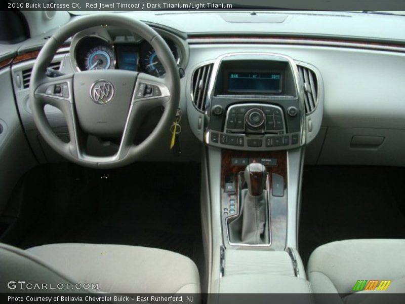 Red Jewel Tintcoat / Dark Titanium/Light Titanium 2010 Buick LaCrosse CX