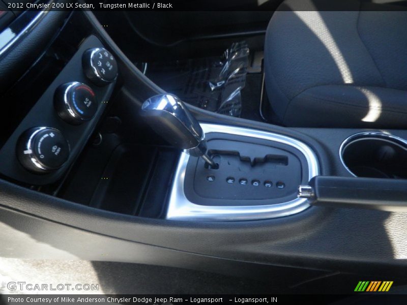 Tungsten Metallic / Black 2012 Chrysler 200 LX Sedan
