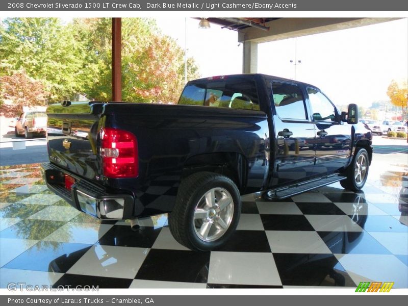 Dark Blue Metallic / Light Cashmere/Ebony Accents 2008 Chevrolet Silverado 1500 LT Crew Cab