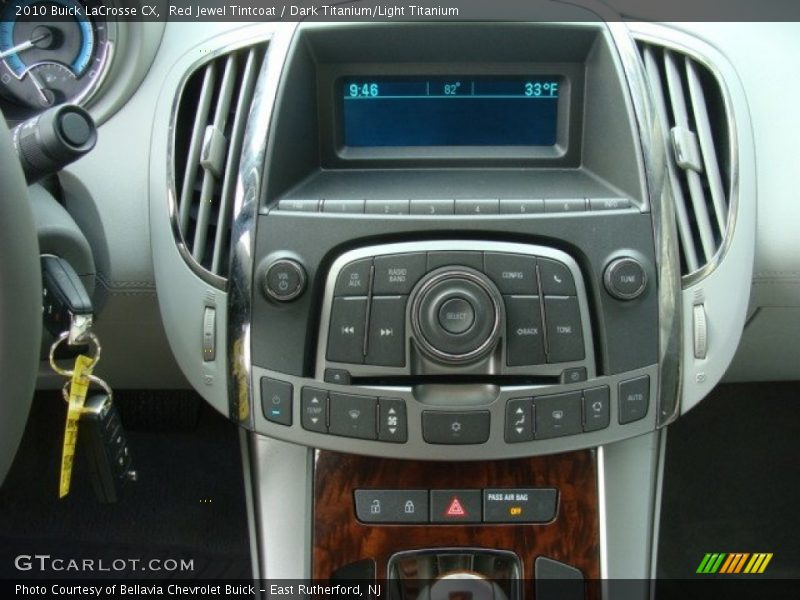 Red Jewel Tintcoat / Dark Titanium/Light Titanium 2010 Buick LaCrosse CX