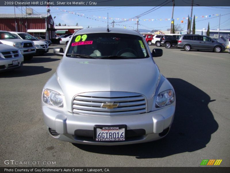 Silver Ice Metallic / Gray 2009 Chevrolet HHR LS Panel