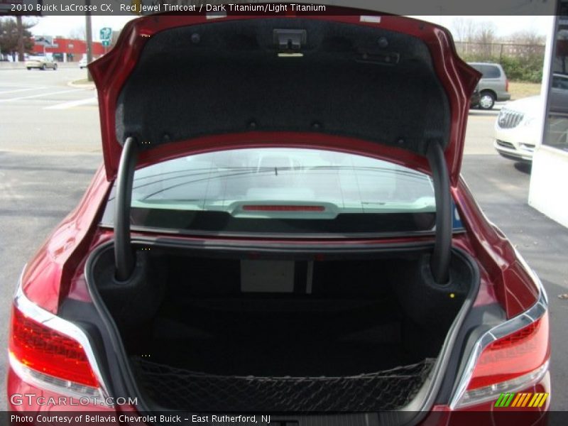 Red Jewel Tintcoat / Dark Titanium/Light Titanium 2010 Buick LaCrosse CX