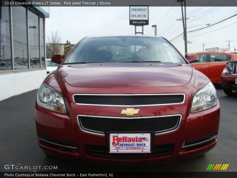 Red Jewel Tintcoat / Ebony 2010 Chevrolet Malibu LT Sedan