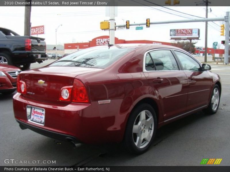 Red Jewel Tintcoat / Ebony 2010 Chevrolet Malibu LT Sedan