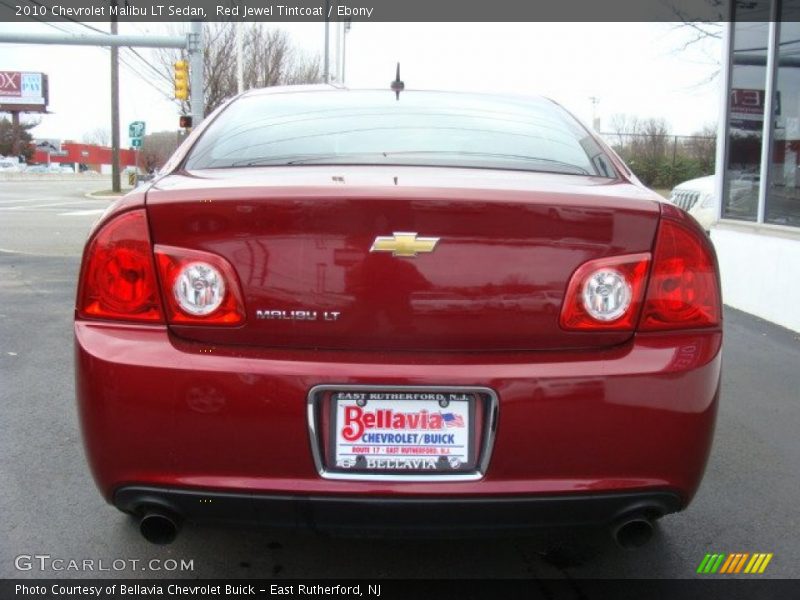 Red Jewel Tintcoat / Ebony 2010 Chevrolet Malibu LT Sedan