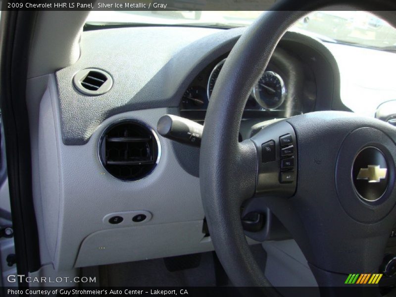 Silver Ice Metallic / Gray 2009 Chevrolet HHR LS Panel