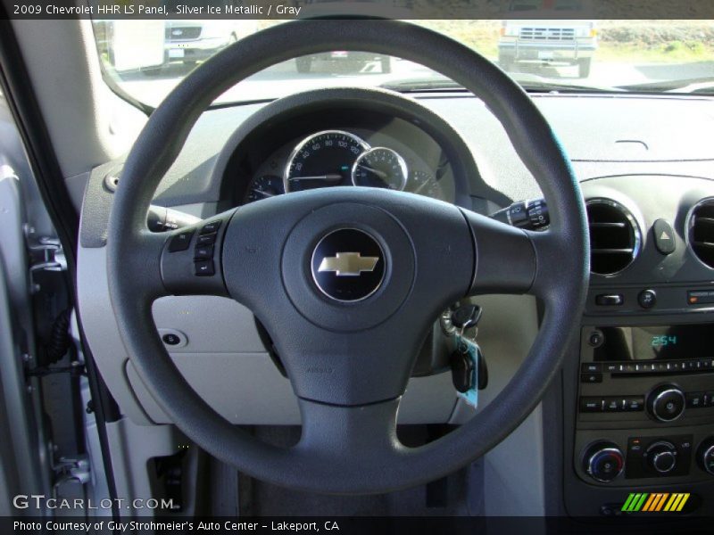 Silver Ice Metallic / Gray 2009 Chevrolet HHR LS Panel