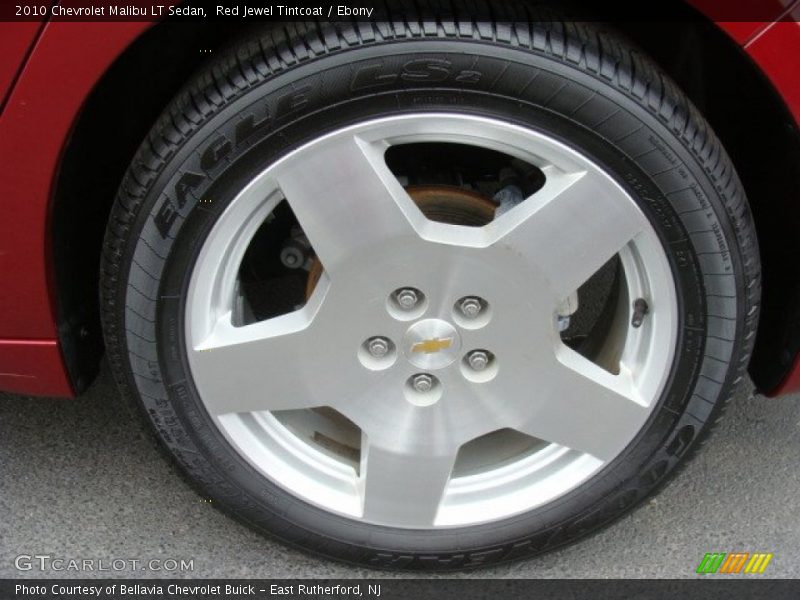 Red Jewel Tintcoat / Ebony 2010 Chevrolet Malibu LT Sedan