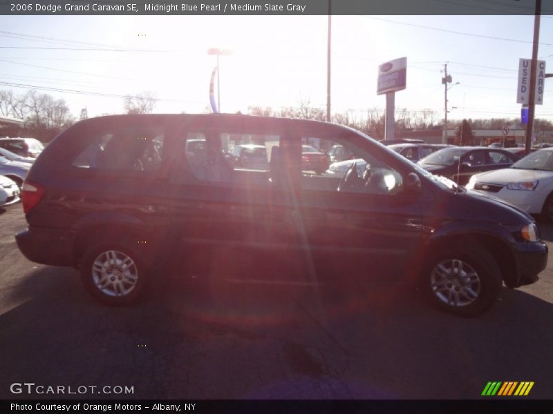 Midnight Blue Pearl / Medium Slate Gray 2006 Dodge Grand Caravan SE
