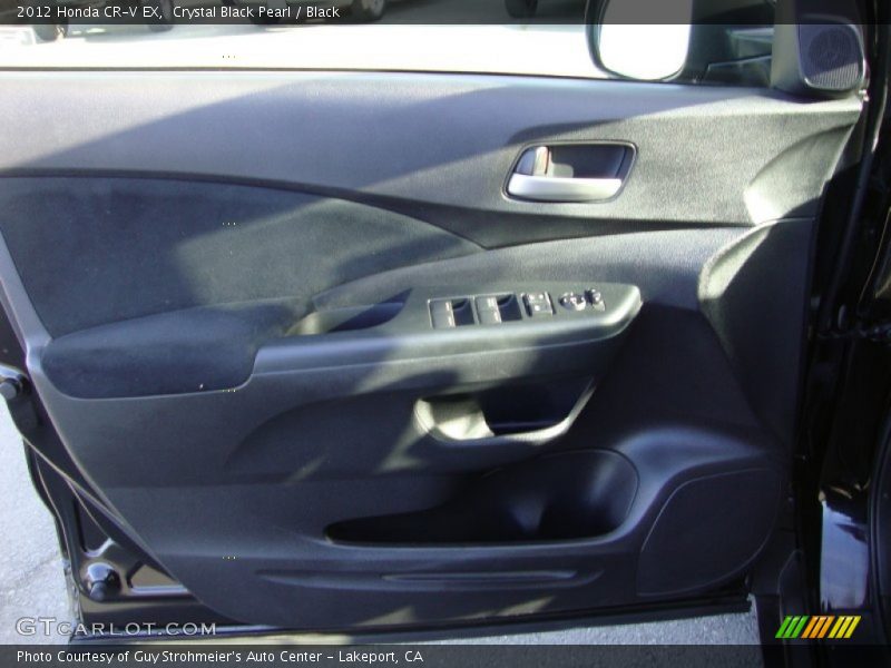 Crystal Black Pearl / Black 2012 Honda CR-V EX
