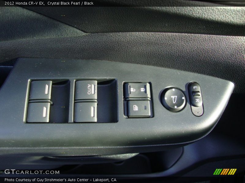 Crystal Black Pearl / Black 2012 Honda CR-V EX