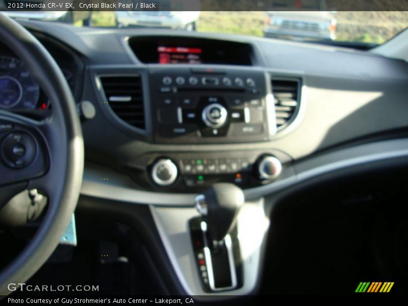 Crystal Black Pearl / Black 2012 Honda CR-V EX