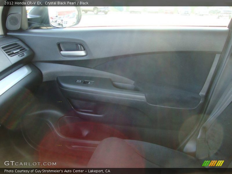 Crystal Black Pearl / Black 2012 Honda CR-V EX
