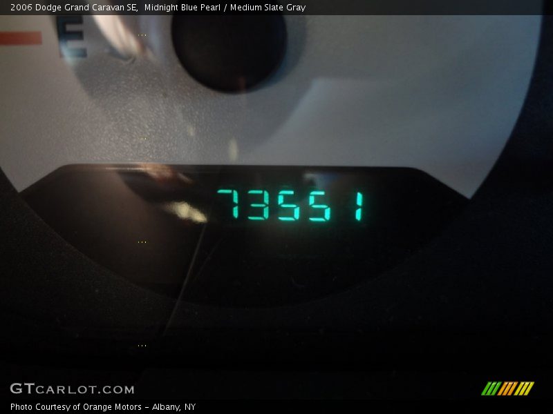 Midnight Blue Pearl / Medium Slate Gray 2006 Dodge Grand Caravan SE