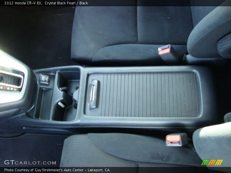 Crystal Black Pearl / Black 2012 Honda CR-V EX