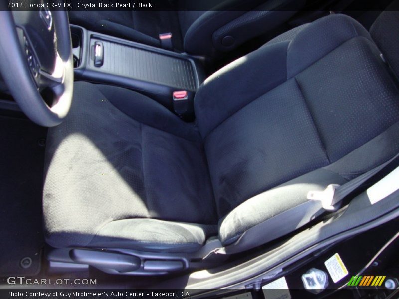 Crystal Black Pearl / Black 2012 Honda CR-V EX