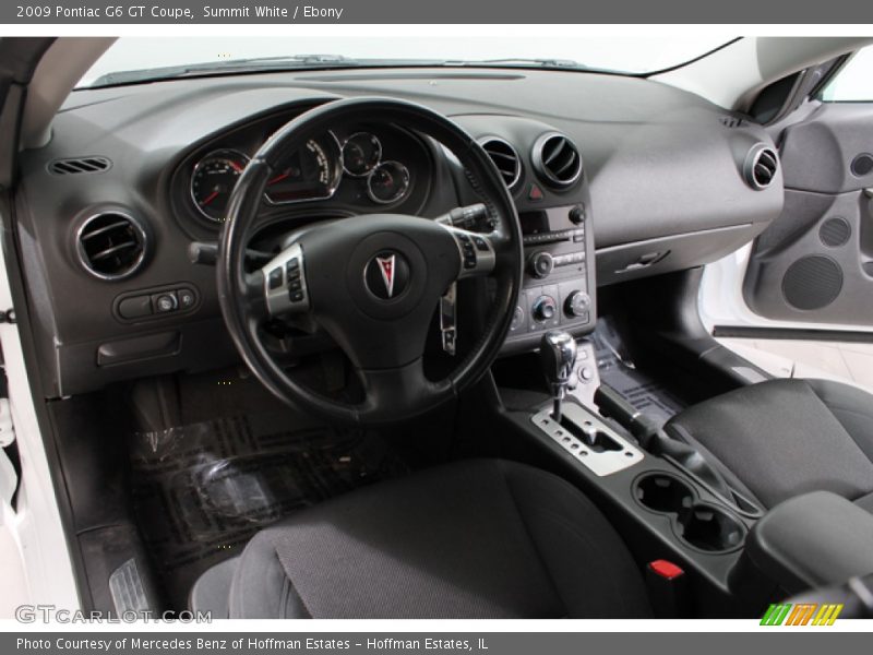  2009 G6 GT Coupe Ebony Interior