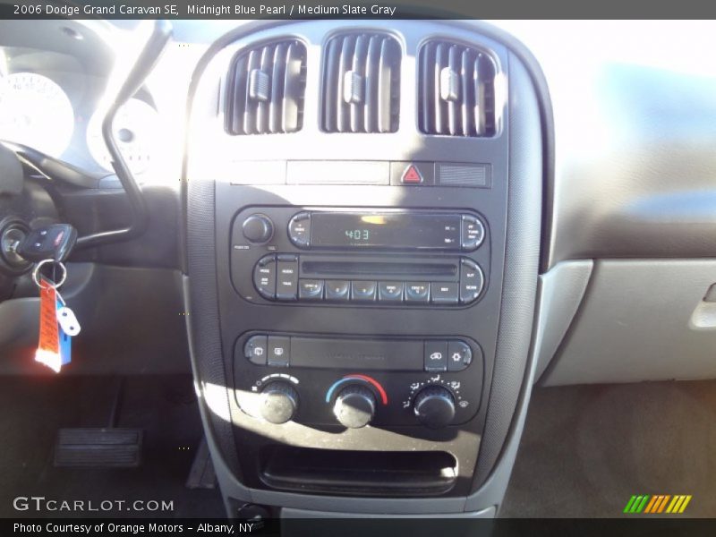 Midnight Blue Pearl / Medium Slate Gray 2006 Dodge Grand Caravan SE
