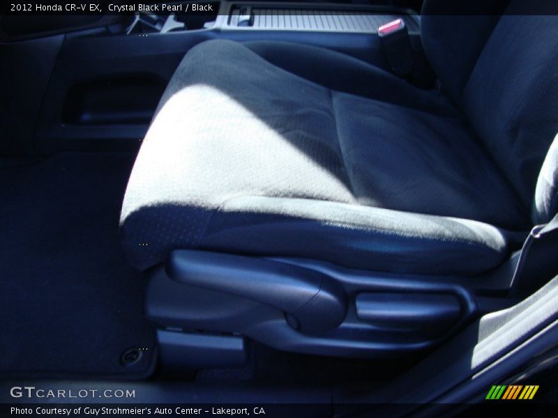 Crystal Black Pearl / Black 2012 Honda CR-V EX