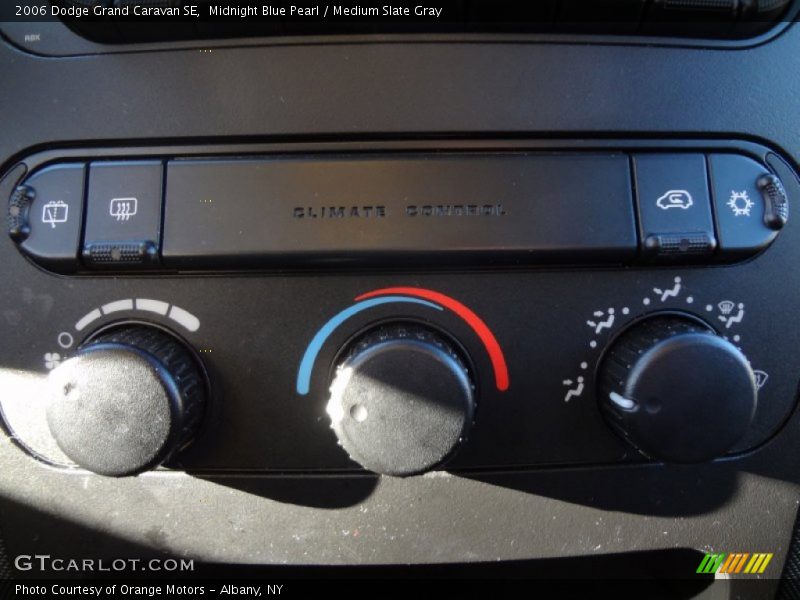 Midnight Blue Pearl / Medium Slate Gray 2006 Dodge Grand Caravan SE