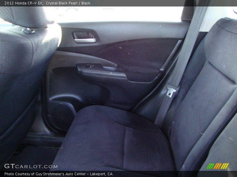Crystal Black Pearl / Black 2012 Honda CR-V EX
