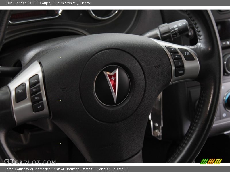 Summit White / Ebony 2009 Pontiac G6 GT Coupe