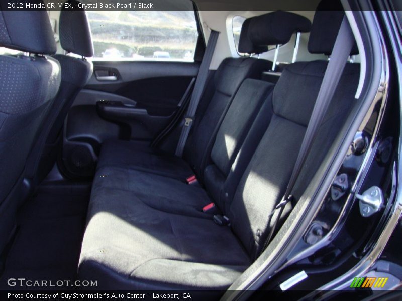 Crystal Black Pearl / Black 2012 Honda CR-V EX