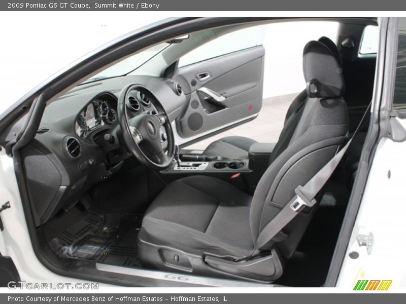  2009 G6 GT Coupe Ebony Interior