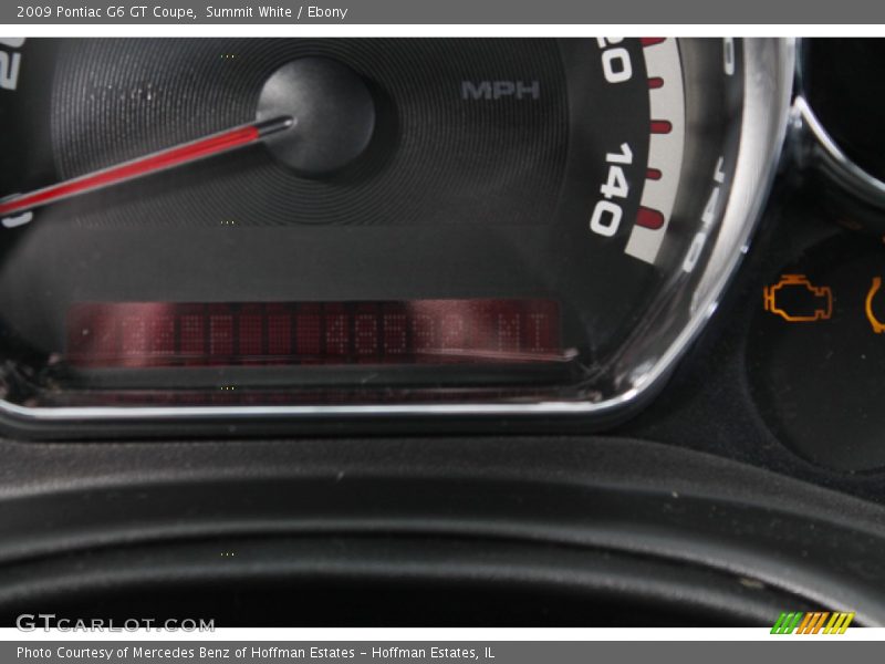 Summit White / Ebony 2009 Pontiac G6 GT Coupe