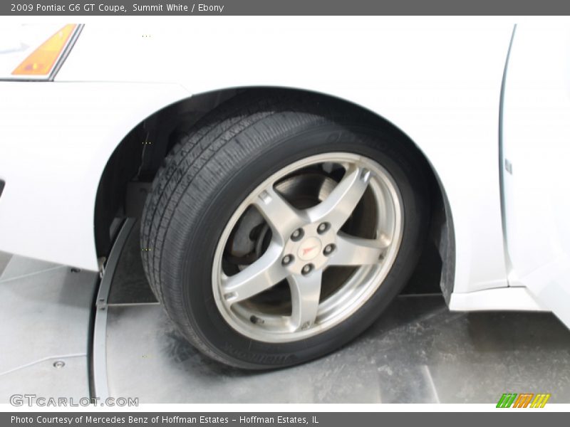 Summit White / Ebony 2009 Pontiac G6 GT Coupe