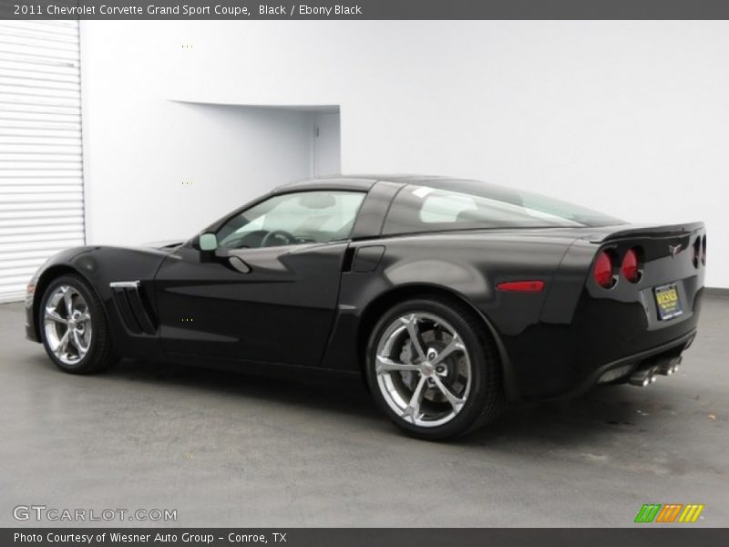 Black / Ebony Black 2011 Chevrolet Corvette Grand Sport Coupe