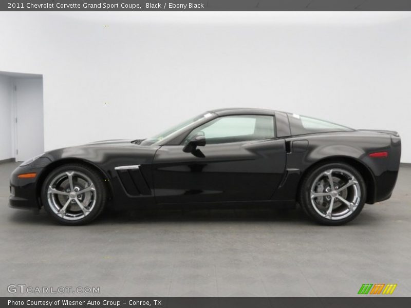 Black / Ebony Black 2011 Chevrolet Corvette Grand Sport Coupe