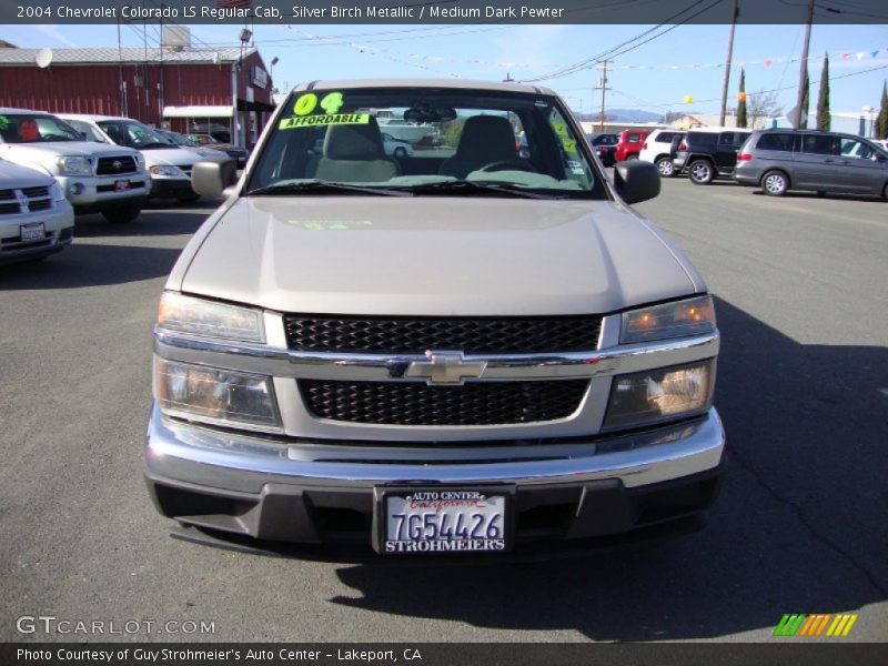 Silver Birch Metallic / Medium Dark Pewter 2004 Chevrolet Colorado LS Regular Cab