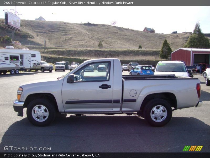Silver Birch Metallic / Medium Dark Pewter 2004 Chevrolet Colorado LS Regular Cab