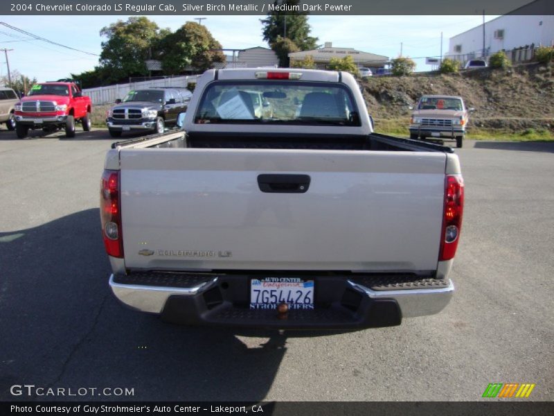Silver Birch Metallic / Medium Dark Pewter 2004 Chevrolet Colorado LS Regular Cab