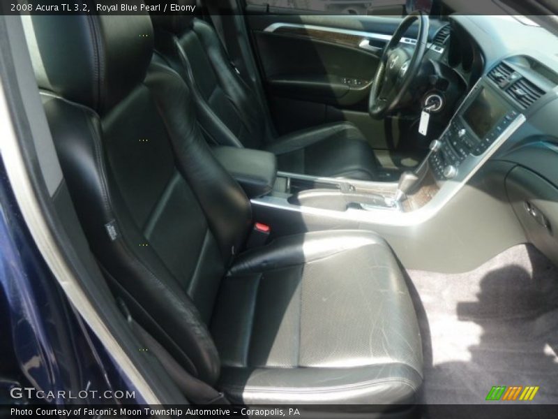 Royal Blue Pearl / Ebony 2008 Acura TL 3.2