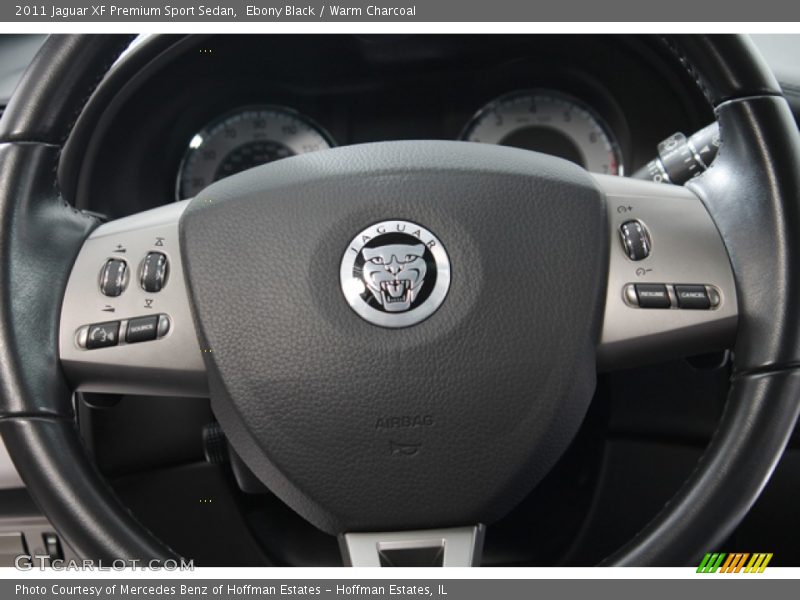 Controls of 2011 XF Premium Sport Sedan