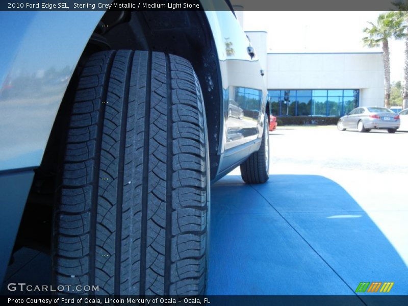 Sterling Grey Metallic / Medium Light Stone 2010 Ford Edge SEL
