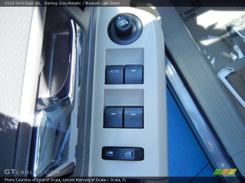 Sterling Grey Metallic / Medium Light Stone 2010 Ford Edge SEL