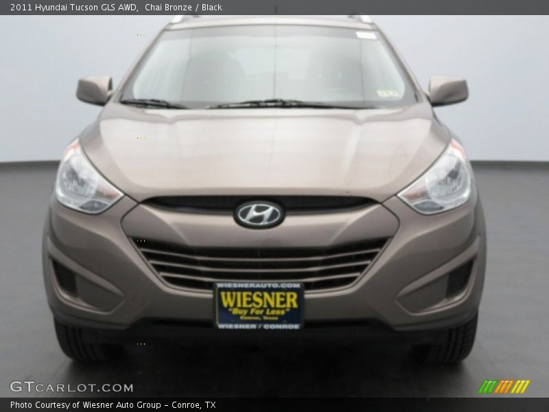 Chai Bronze / Black 2011 Hyundai Tucson GLS AWD