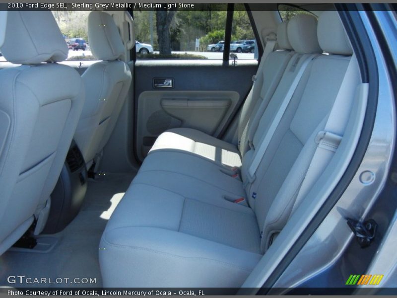 Sterling Grey Metallic / Medium Light Stone 2010 Ford Edge SEL