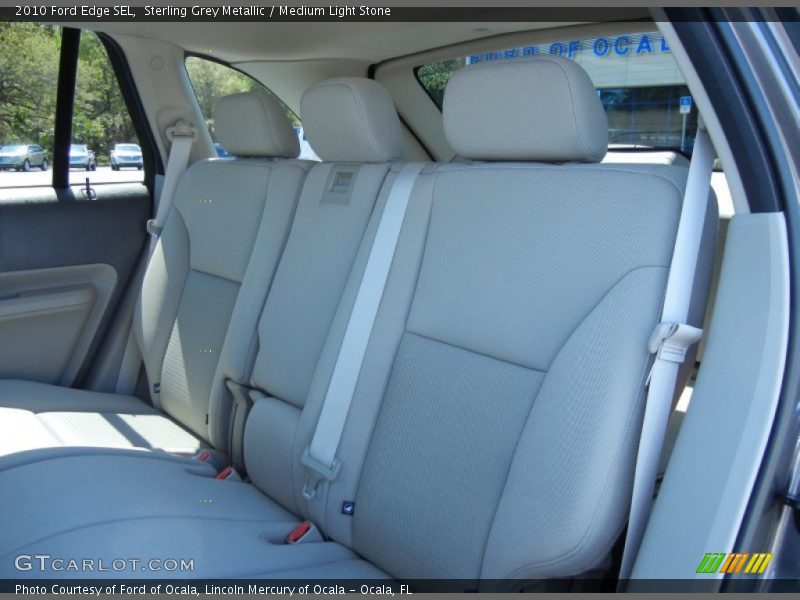Sterling Grey Metallic / Medium Light Stone 2010 Ford Edge SEL