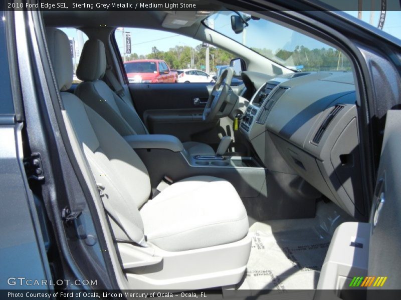 Sterling Grey Metallic / Medium Light Stone 2010 Ford Edge SEL
