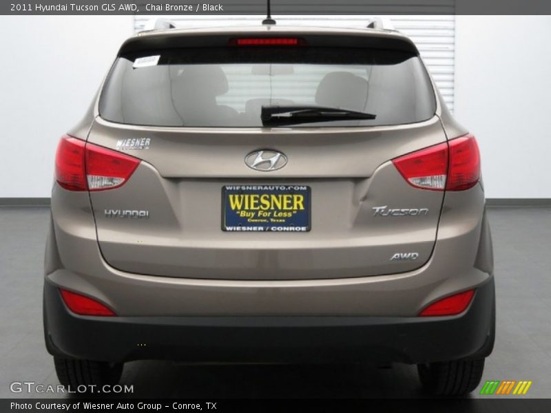 Chai Bronze / Black 2011 Hyundai Tucson GLS AWD