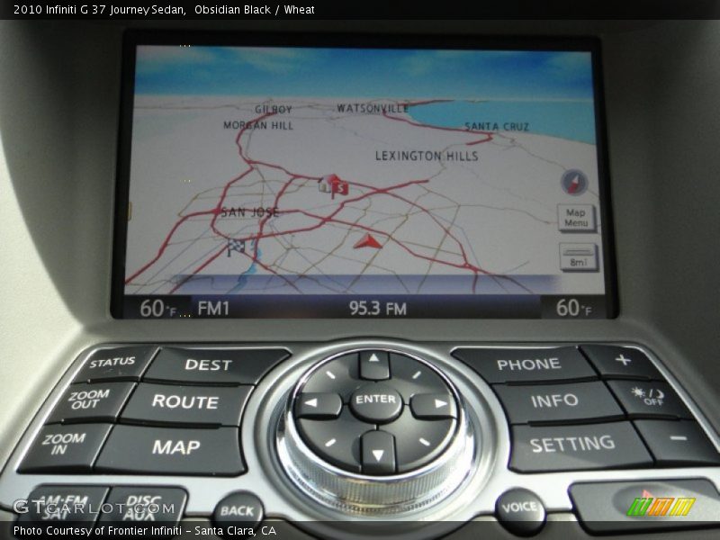 Obsidian Black / Wheat 2010 Infiniti G 37 Journey Sedan