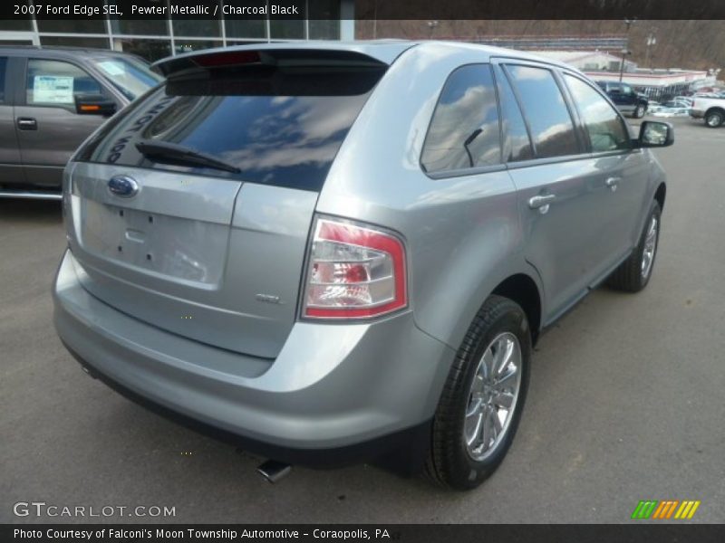 Pewter Metallic / Charcoal Black 2007 Ford Edge SEL
