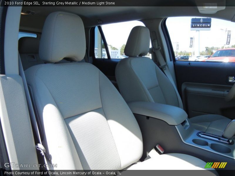 Sterling Grey Metallic / Medium Light Stone 2010 Ford Edge SEL