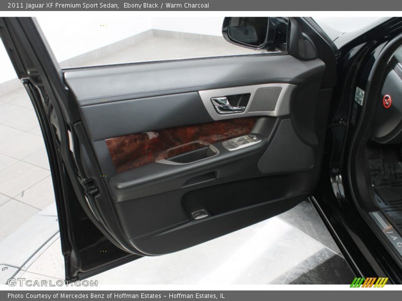 Ebony Black / Warm Charcoal 2011 Jaguar XF Premium Sport Sedan